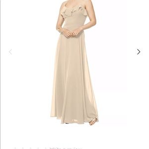 Bill Levkoff 7103 cashmere bridesmaid dress